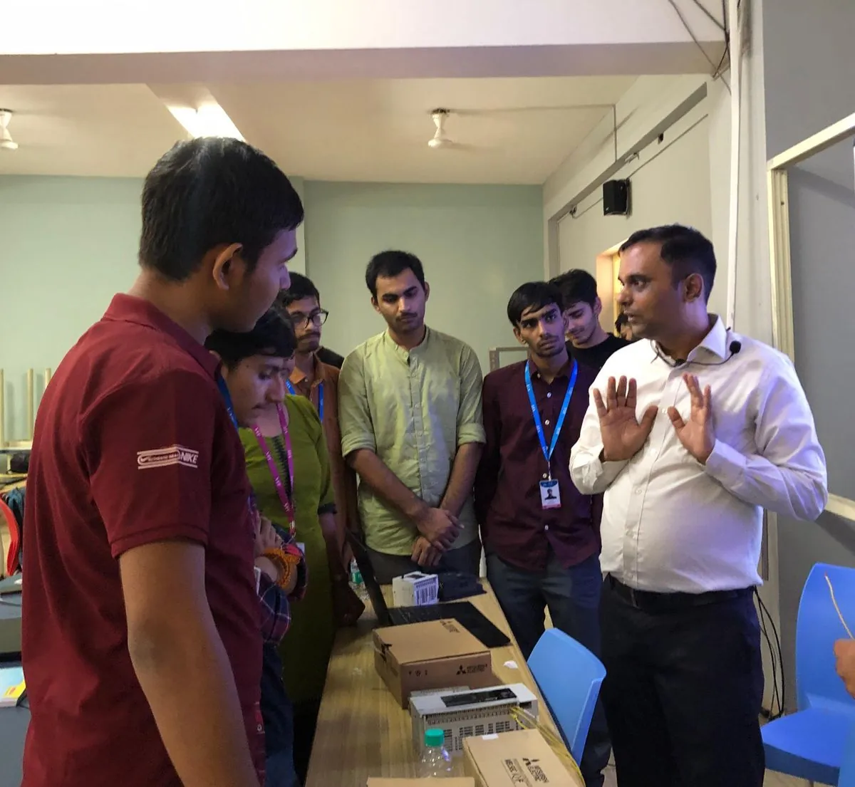 PLC workshop moment